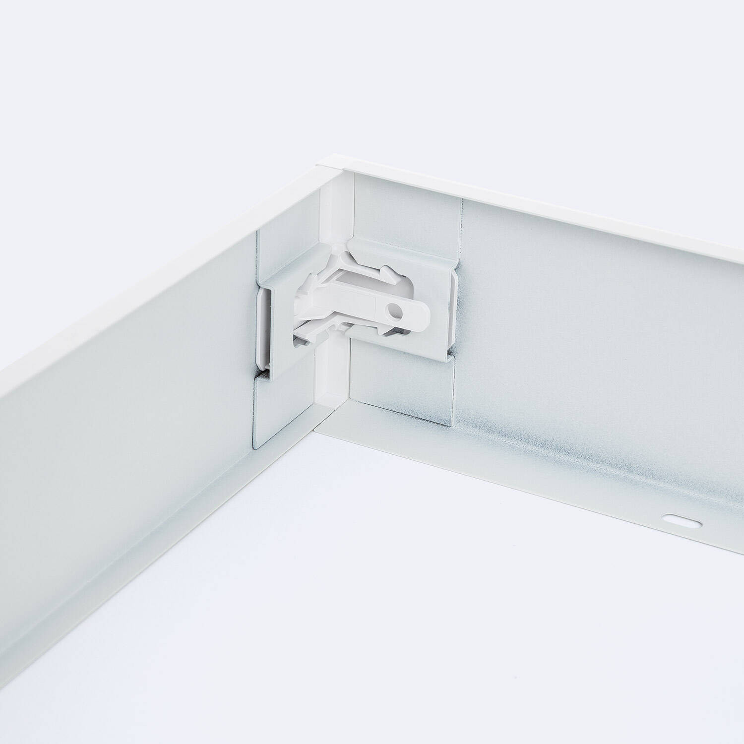 Kit en Saillie pour Panneaux 60x60cm Blanc