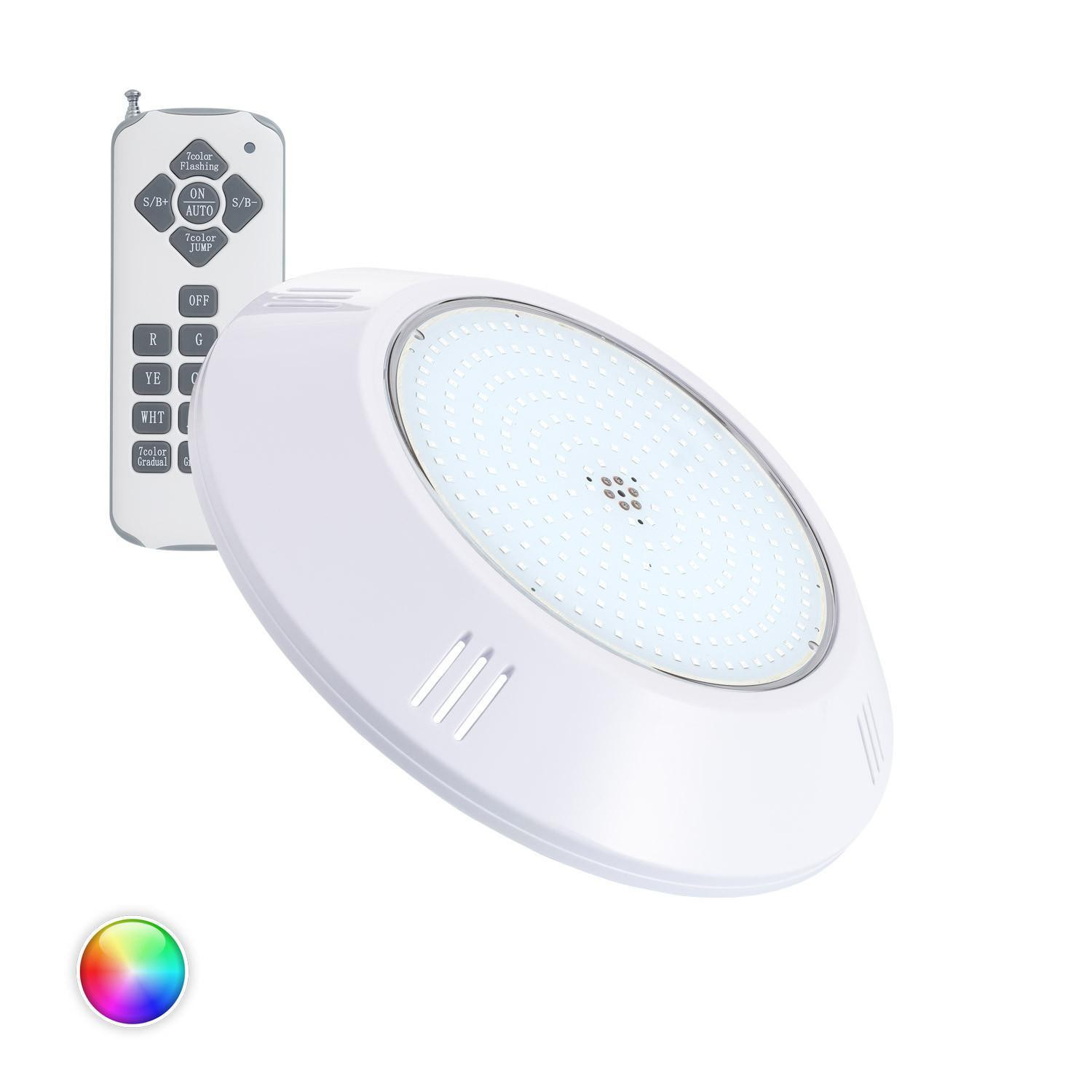 Spot LED Piscine en Saillie RGB Submersible 12V AC IP68 20W RGB