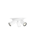 Plafonnier PHILIPS 3 Spots Pongee