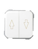 Bouton-Poussoir avec Touche pour Volets Roulants Automatiques SIMON 31 31331
