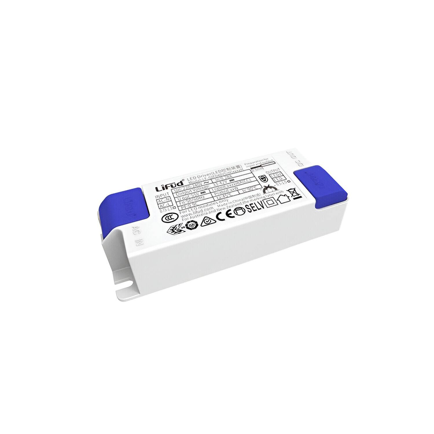 Driver LIFUD 220-240V No Flicker Sortie 25-40V 450mA DC 18W LF-GIF018YS0450H 18W