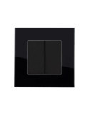 Module Double Obturateur avec Plaque Crystal Modern
