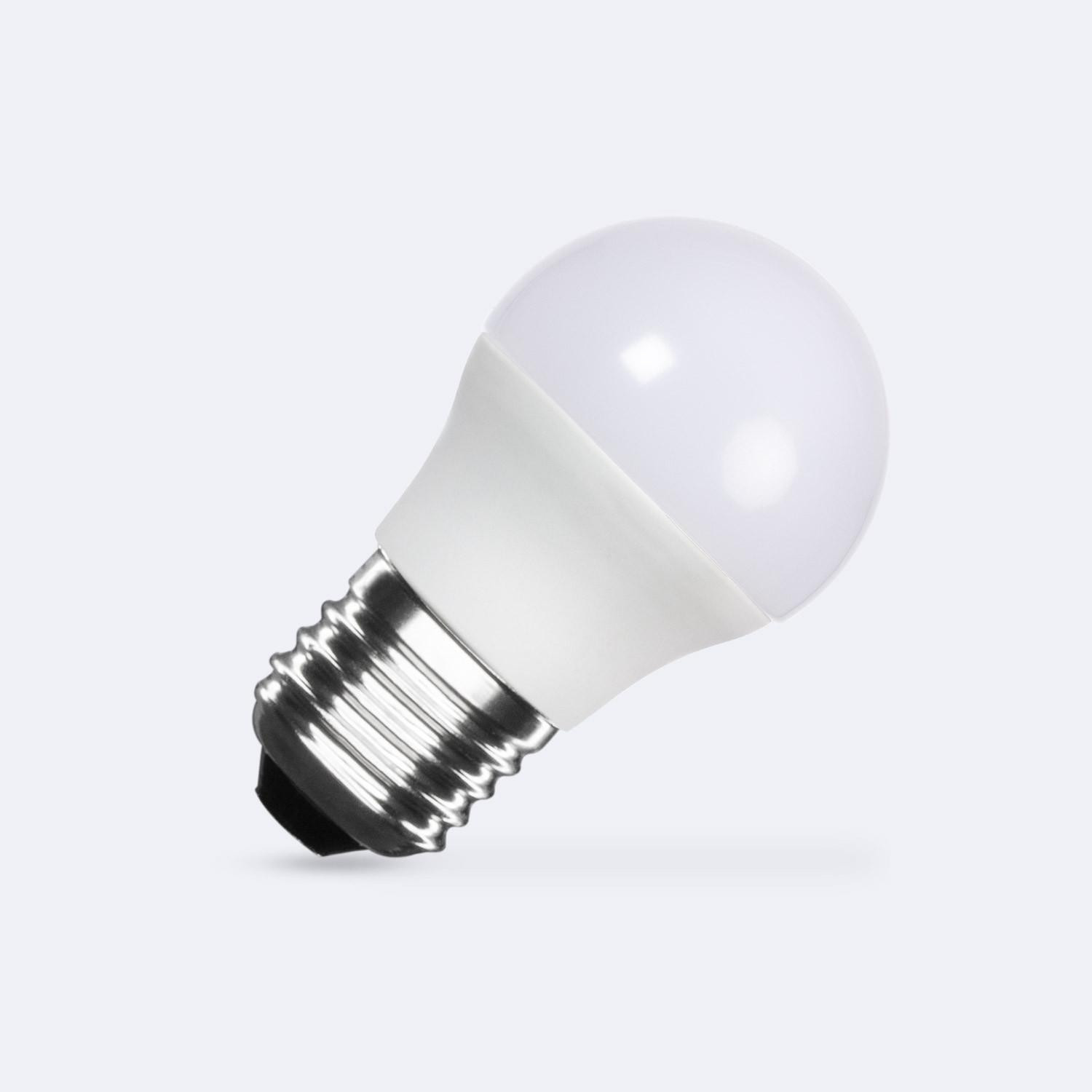 Ampoule LED E27 6W 550lm G45 No Flicker Blanc chaud 3000K