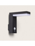 Applique Murale Extérieure Solaire LED Aluminium avec Détecteur de Mouvement Goran