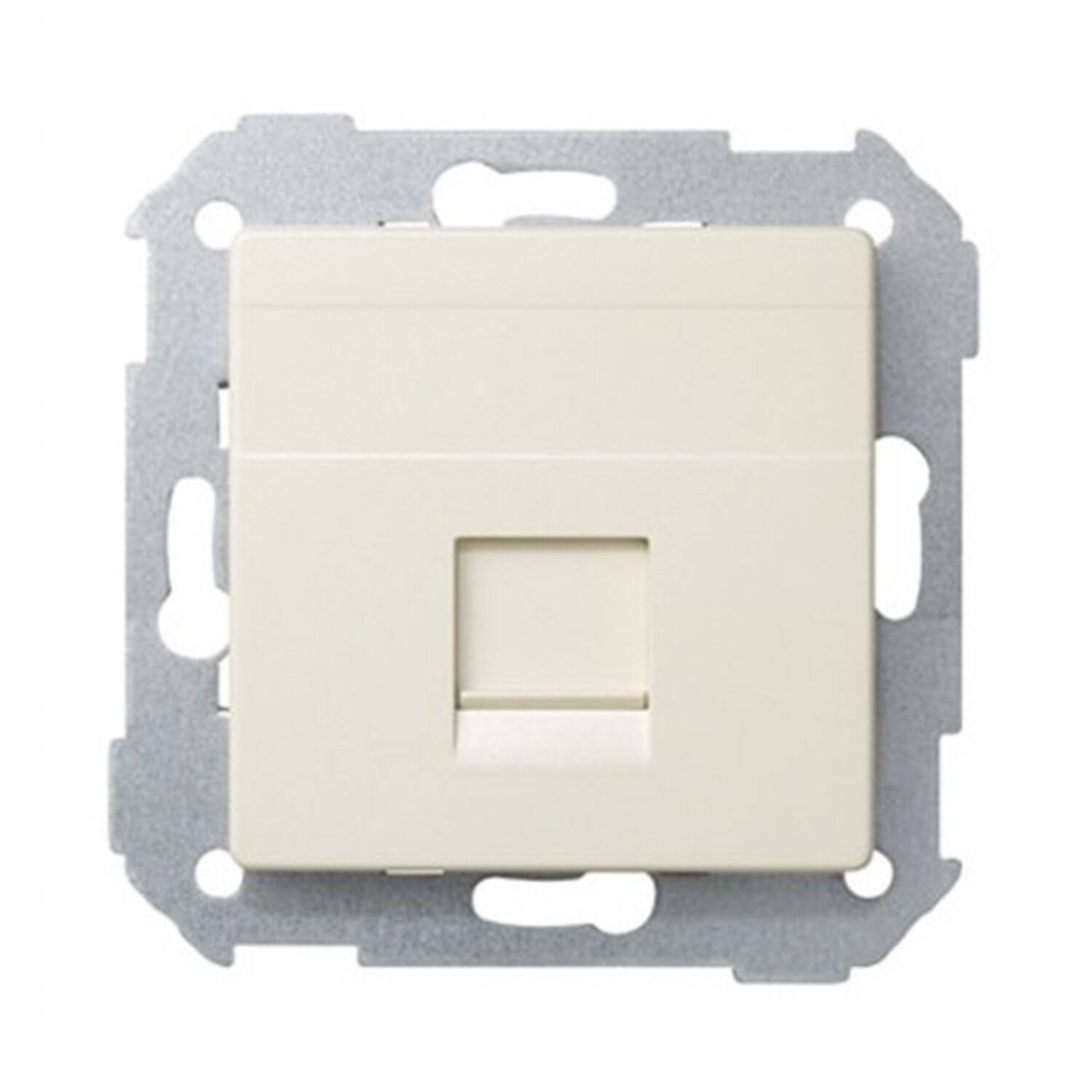 Plaque pour Prise RJ45 Internet SIMON 82 82005 Blanc