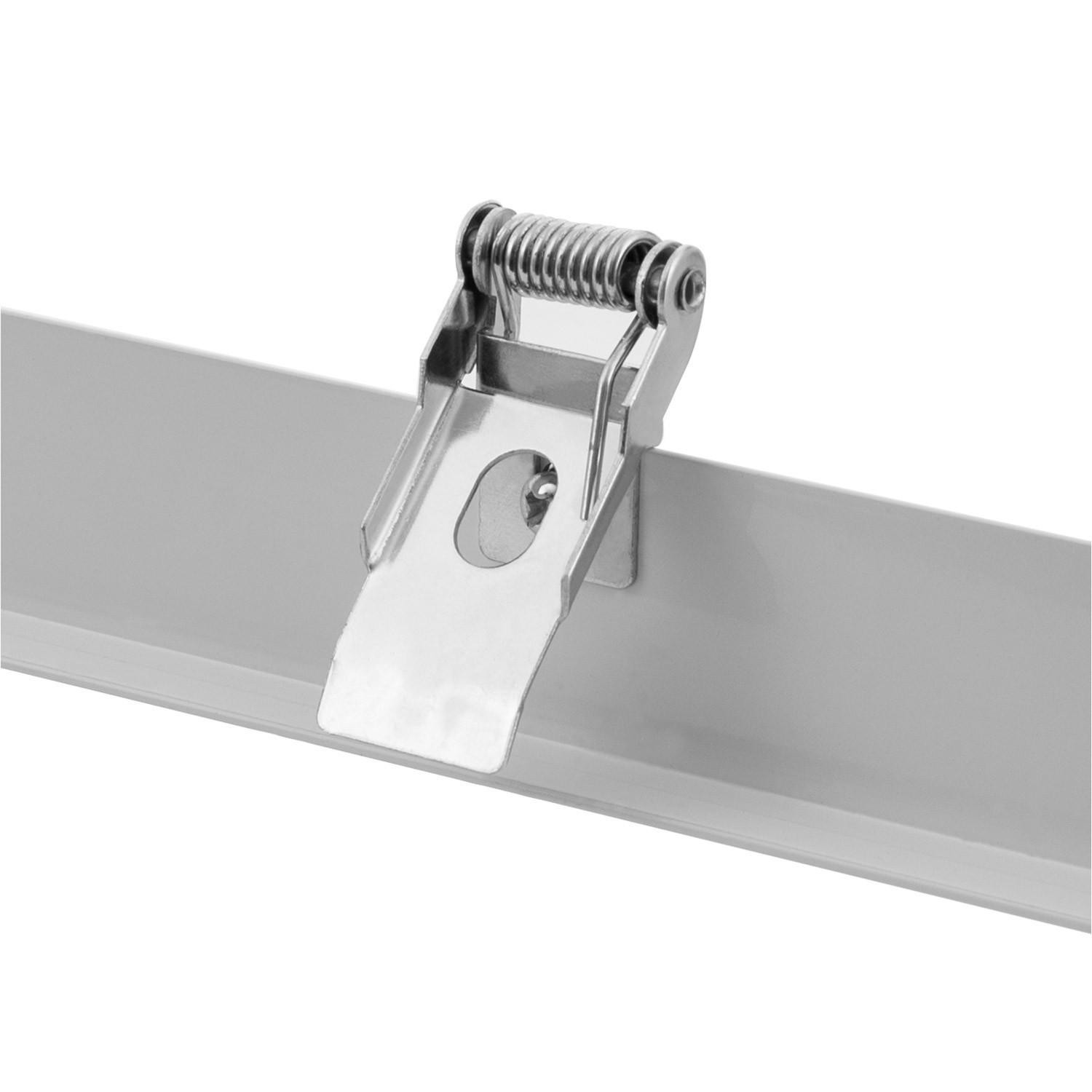 Cadre Encastré pour Panneaux LED 120x60cm Blanc