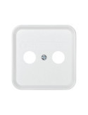 Plaque pour Prise TV + SAT SIMON 31 31097