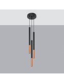 Suspension Métal Mozaica 3P  SOLLUX