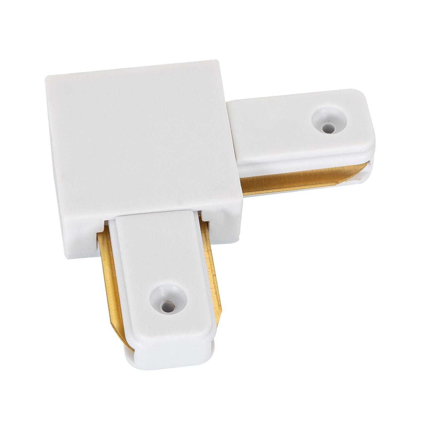 Connecteur Type L pour Rail Monophasé PC Blanc