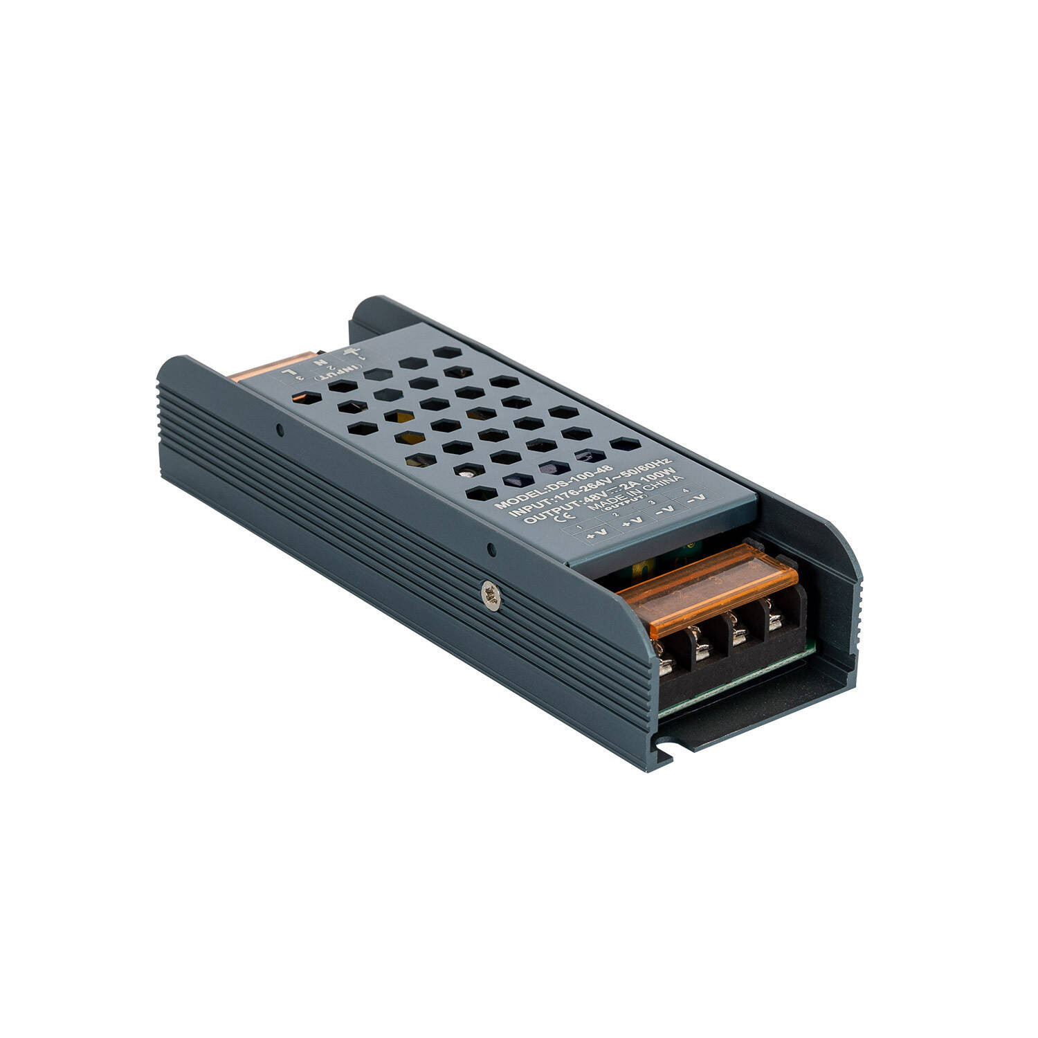 Kit Bloc d'Alimentation Externe 48V DC + Connecteur pour Rail Magnétique 20mm 100W