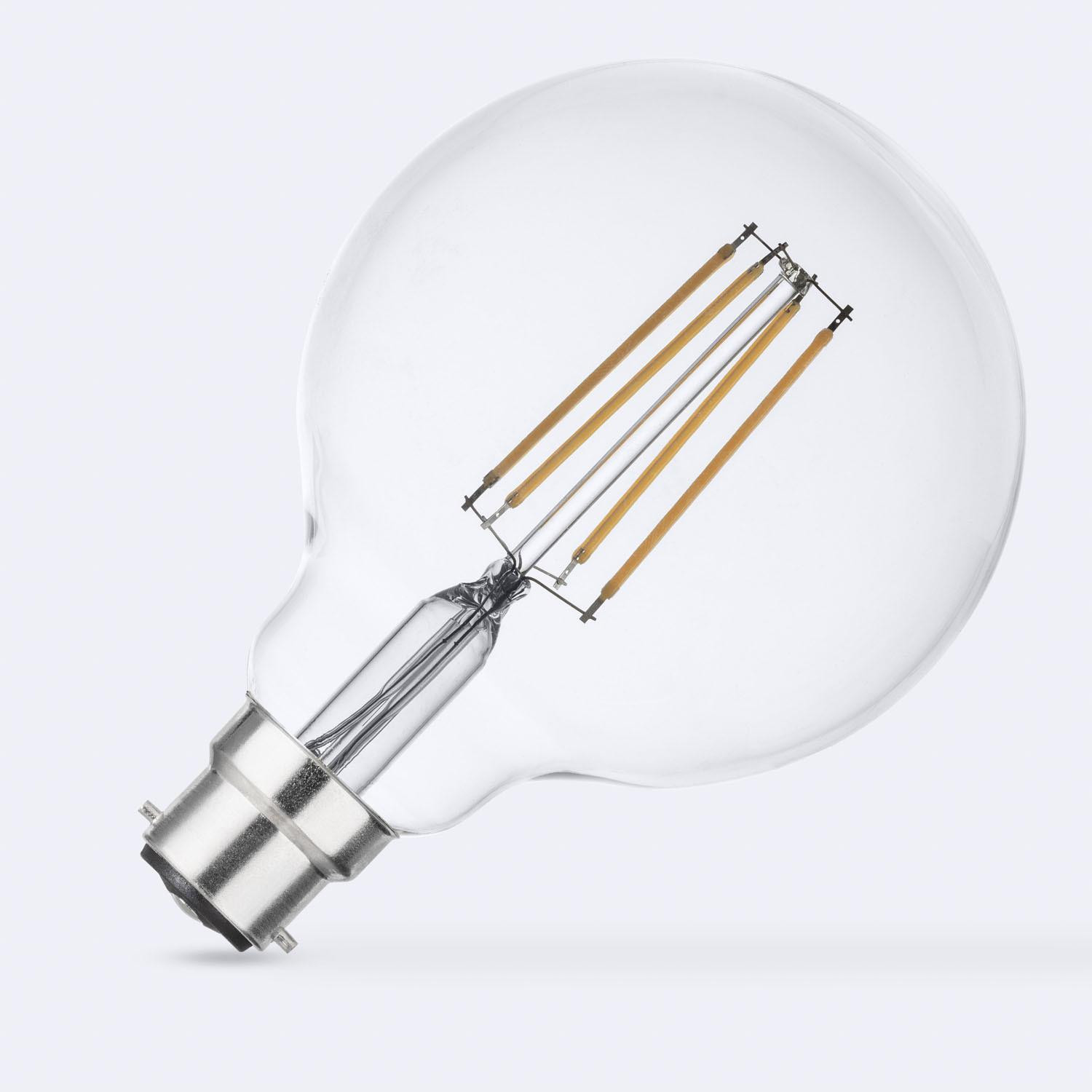 Ampoule Filament LED B22 6W 806lm G95 No Flicker Blanc chaud 3000K