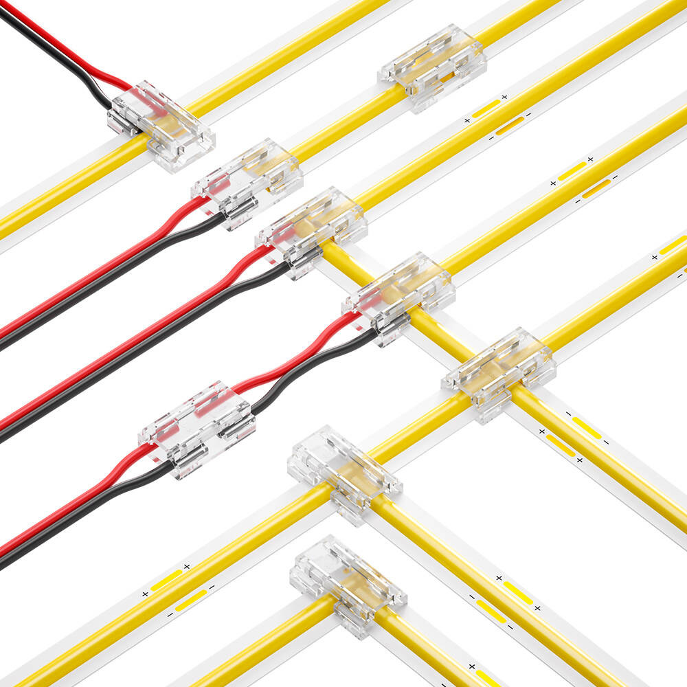 Connecteur Hippo 9 en 1 pour rubans LED 12/24V DC SMD et COB IP20 Largeur 5mm/8mm/10mm 10mm