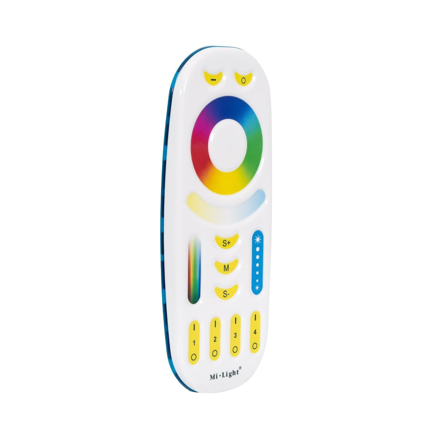 Télécommande Murale RF pour Variateur LED RGB + CCT 4 Zones MiBoxer FUT092 Blanc