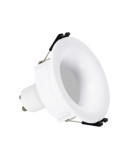 Spot LED Downlight Conique GU10 6W Coupe Ø 70mm Faible UGR PC