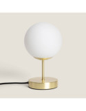 Lampe à Poser Métal et Verre Moonlight