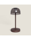 Lampe à Poser LED Portable Extérieur Métal avec Batterie Rechargeable Lendora