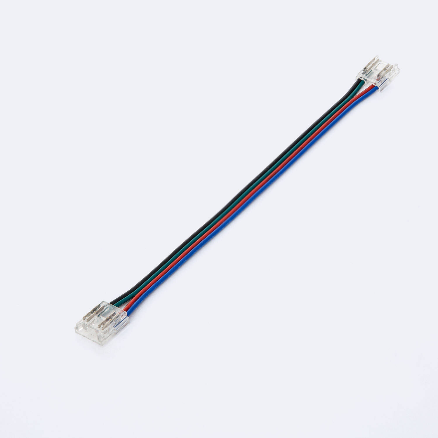 Connecteur Double avec Câble pour Ruban LED IC Digital SPI 24V DC COB Largeur 10mm 10mm