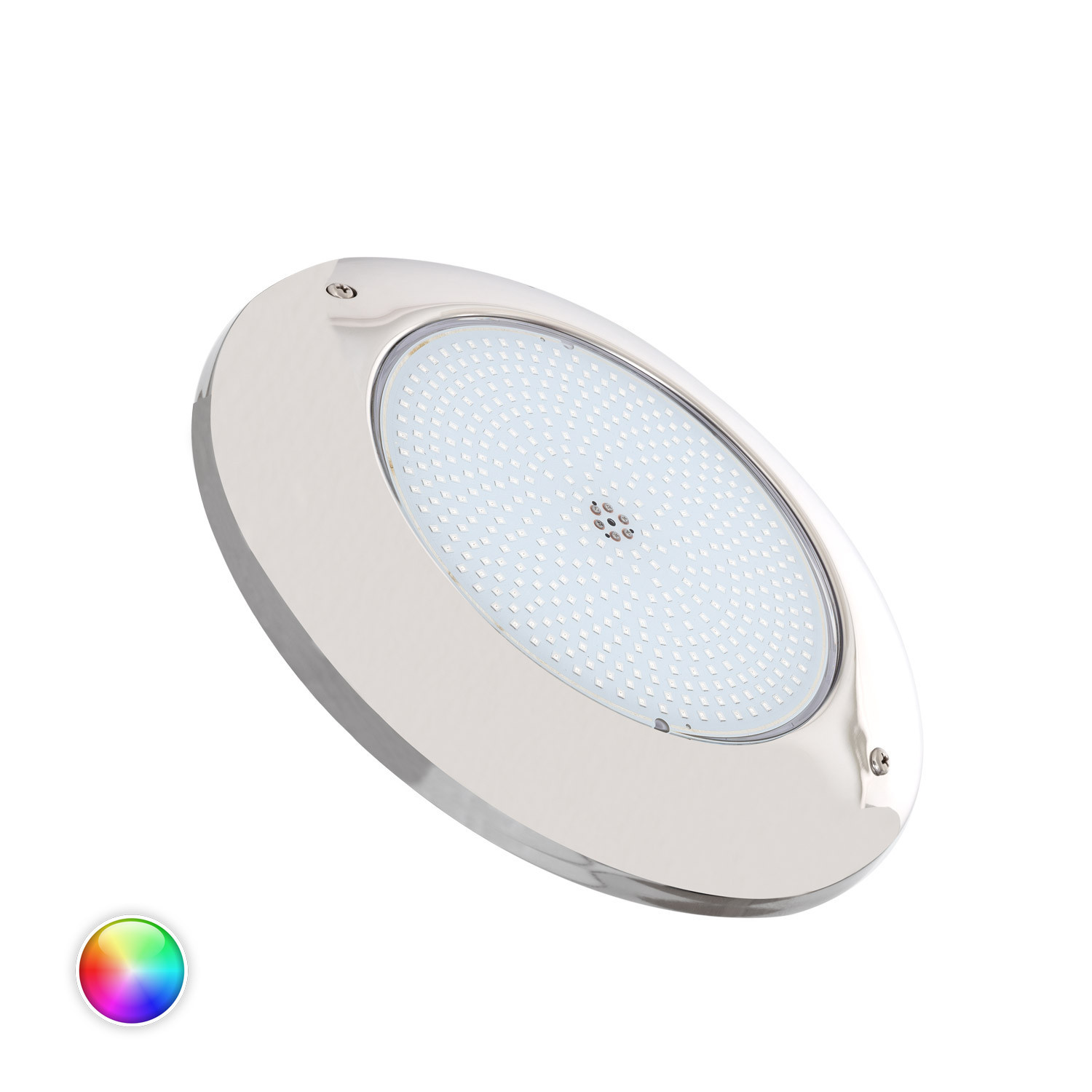 Spot LED Piscine en Saillie Inox RGB Submersible 12V AC IP68 35W Non RGB