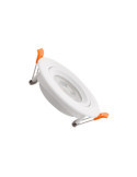 Spot Downlight LED 7W Rond SOLID Slim Coupe Ø 75 mm