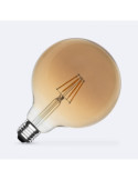 Ampoule LED Filament E27 6W 600 lm G125 Gold