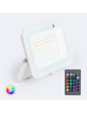 Projecteur LED 50W IP65 RGBW avec Télécommande IR