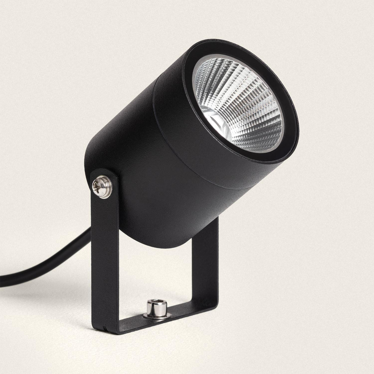 Spot Extérieur LED 3W sur Piquet Fern EasyFit 12V Noir