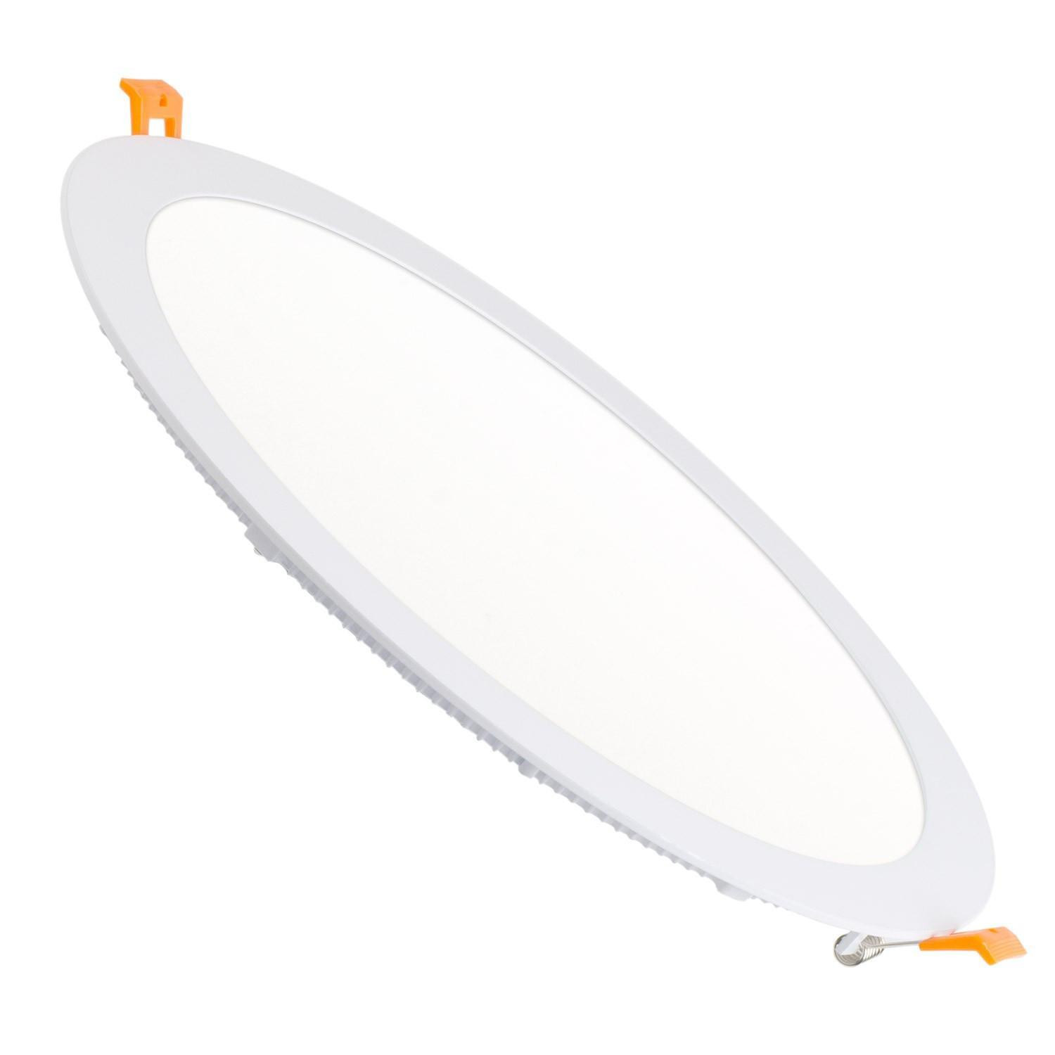 Dalle LED 30W Ronde Extra-Plate Coupe Ø 283mm Blanc neutre 4000K