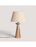 Lampe de table en bois Rani ILUZZIA