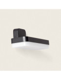 Applique Murale Extérieure LED 10W Éclairage Rectangulaire Noire Mirto