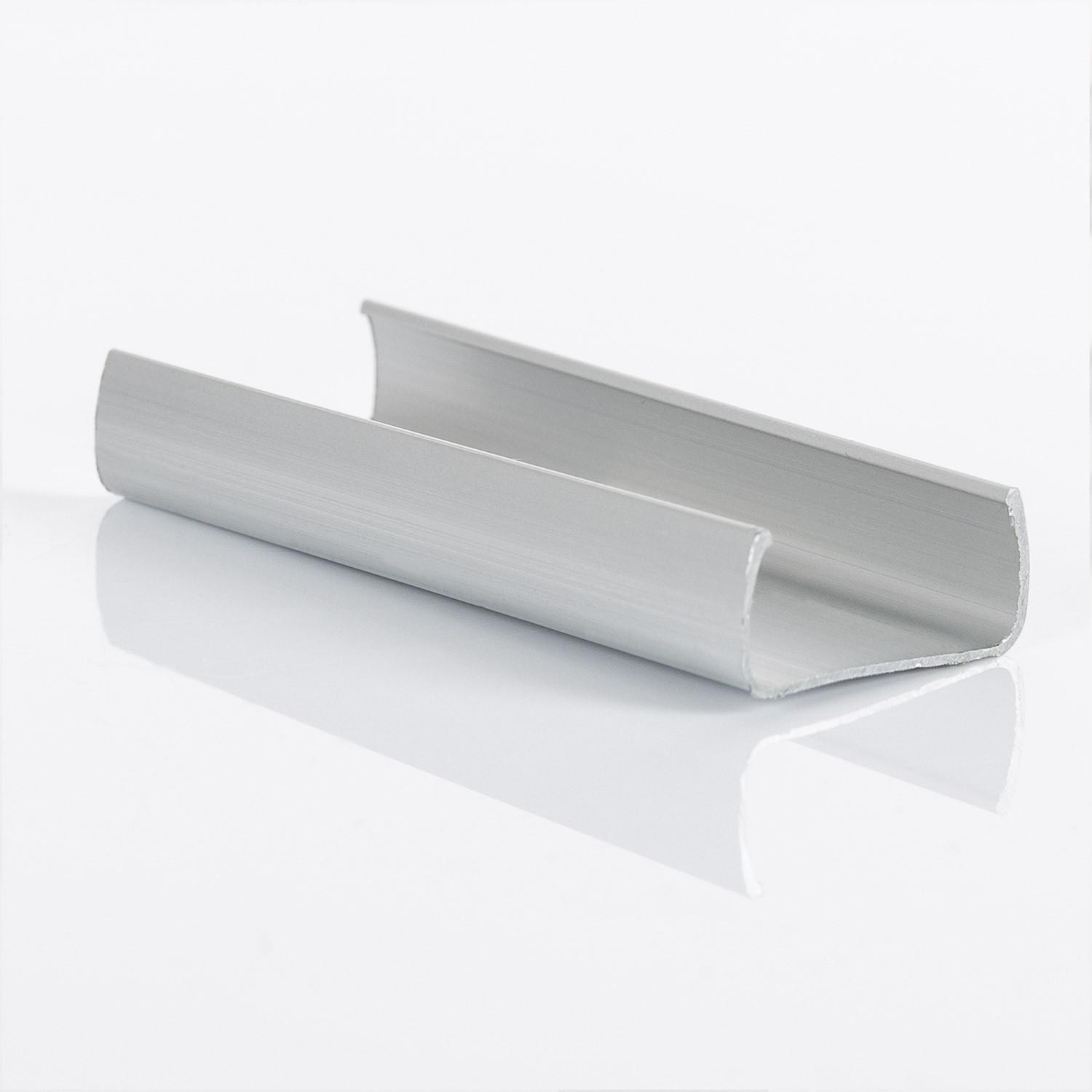Clip de Fixation Aluminium pour Gaine Néons LED Flexible Dimmable 7.5W/m 220V AC 100LED/m Semi-circulaire 180° v35329
