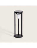 Balise sur Pied Extérieure Solaire LED 2W 40cm Aluminium avec Détecteur de Mouvement Eneko