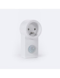 Adaptateur Prise Schuko Tipo E avec Détecteur de Mouvement