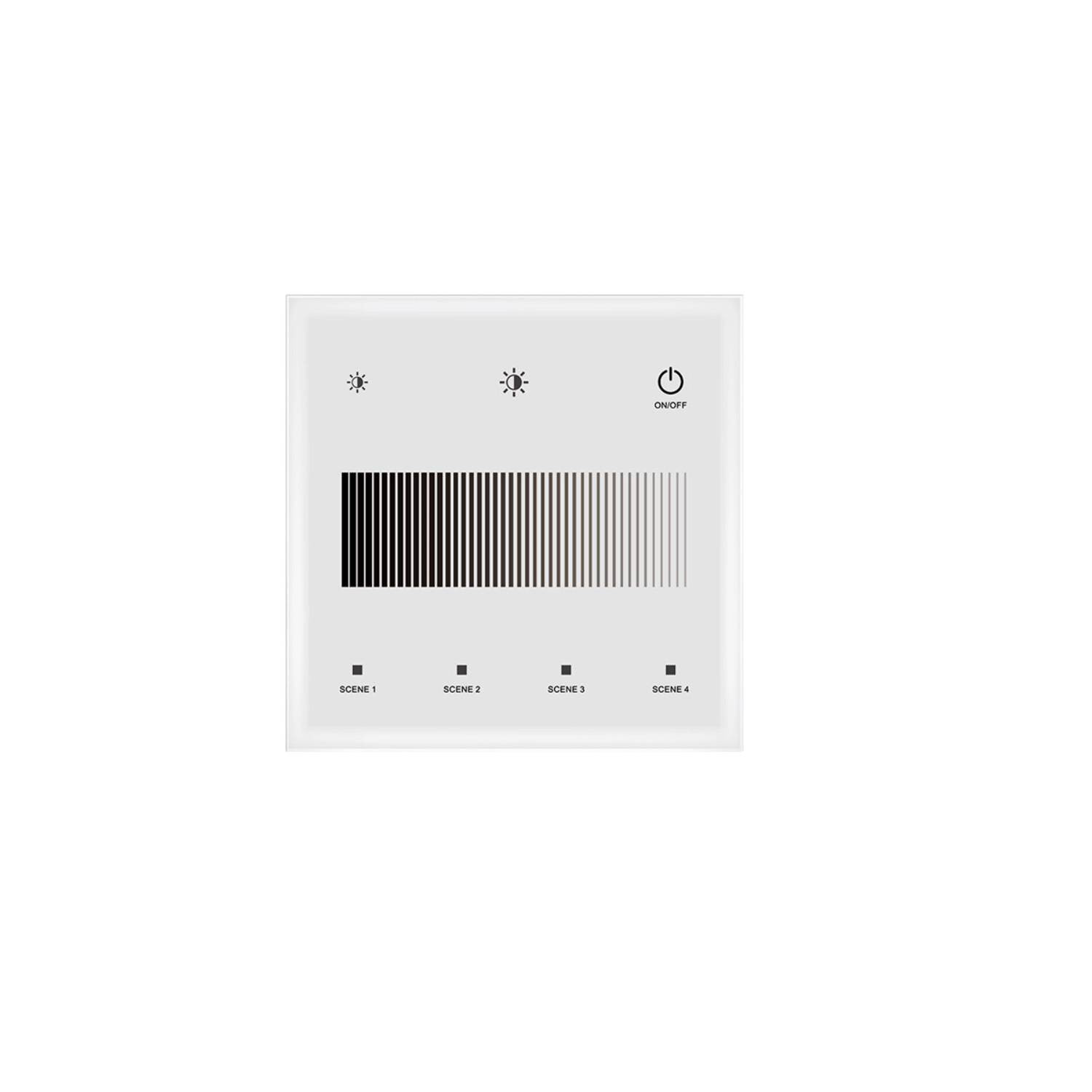 Télécommande Variateur Murale Tactile DALI Master Blanc