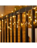 Guirlande LED Extérieure Solaire Lilas 5m