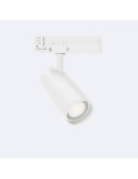 Spot LED Fasano Anti-éblouissement 30W pour Rail Triphasé Dimmable DALI Blanc