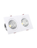 Spot Downlight LED 30W Rectangulaire Madison Coupe 260x120 mm