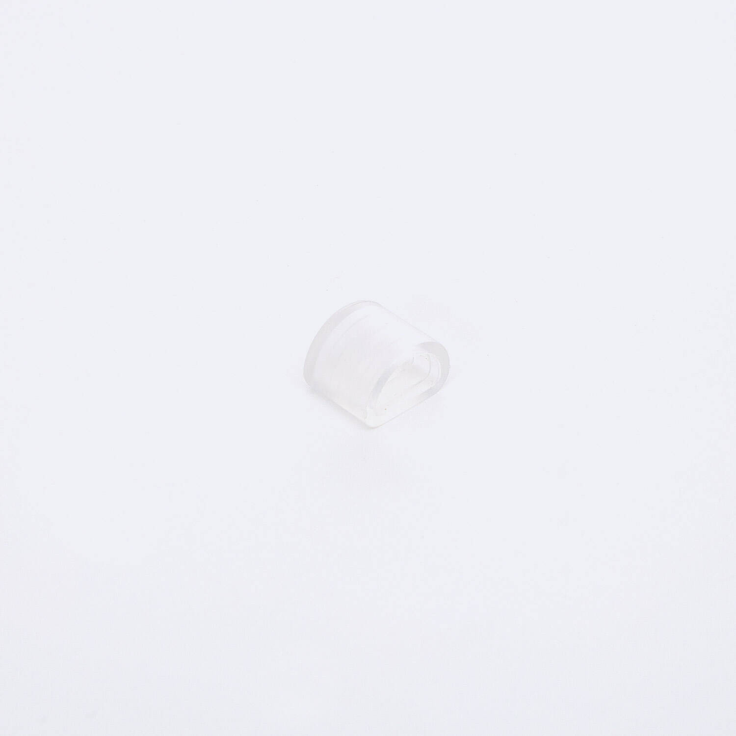 Embout de Finition pour Ruban LED COB 220V AC Largeur 12mm Transparent