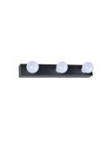 Lampe Murale Salle de Bain Métal 3 Spots Aizkra