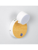 Lampe Murale LED Métal 5W Serifos avec Interrupteur