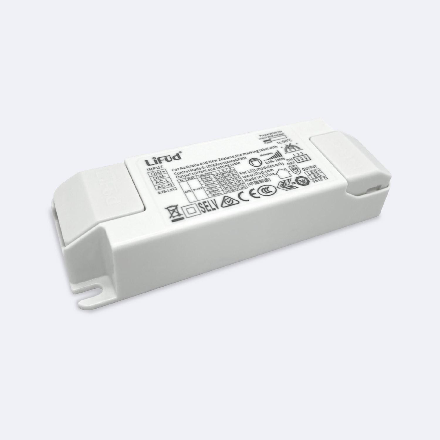 Driver LIFUD Dimmable DALI 220-240V No Flicker Sortie 20-42V 400-750mA 17-32W LF-AAD030-0750-42 32W