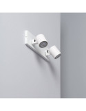 Spot à Douille Double en Saillie Orientable Aluminium Gylu à Ampoule GU10