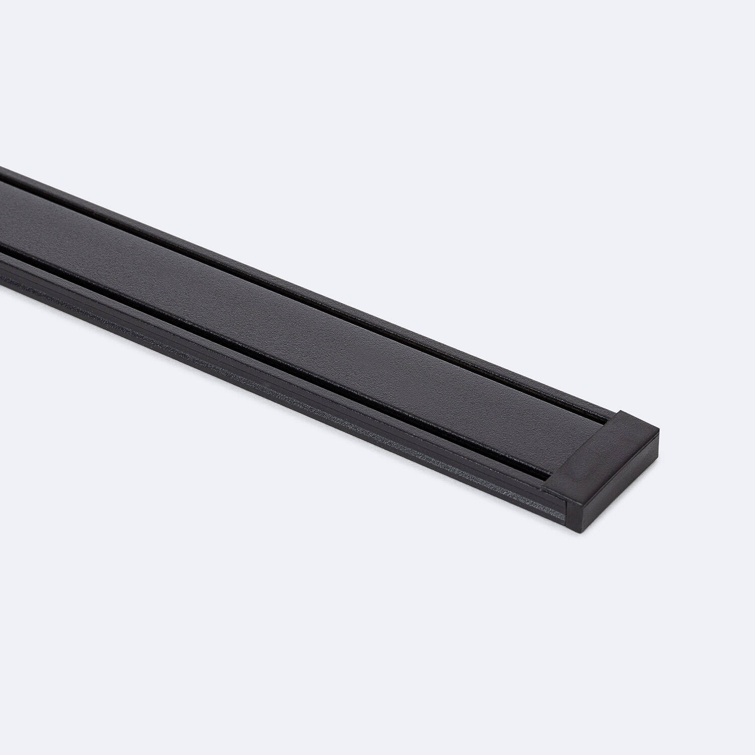 Rail Magnétique 25mm Extra-Plat en Saillie 48V 1m Noir / Noir
