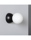 Lampe Murale Métal et Verre Poe