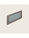 Balise LED Extérieure 9W Encastrable au Mur Noire Drive