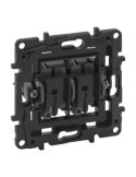 Interrupteur Double 10 AX 250V AC LEGRAND Niloé Step 864005