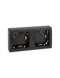 Cadre avec Base pour 2 Emplacements Horizontaux SIMON 73 LOFT 73620