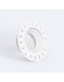 Collerette Downlight Conique Orientable Intégration Plâtre/Placo pour Ampoule LED GU10 / GU5.3 Coupe Ø70 mm Suefix