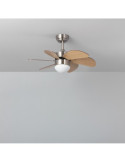 Ventilateur de Plafond Silencieux Orion Bois 81cm Moteur DC