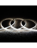 Ruban LED 24V DC WCOB Silicone FLEX 252 LED/m 5m IP65 CRI90 Largeur 10mm FreeCut