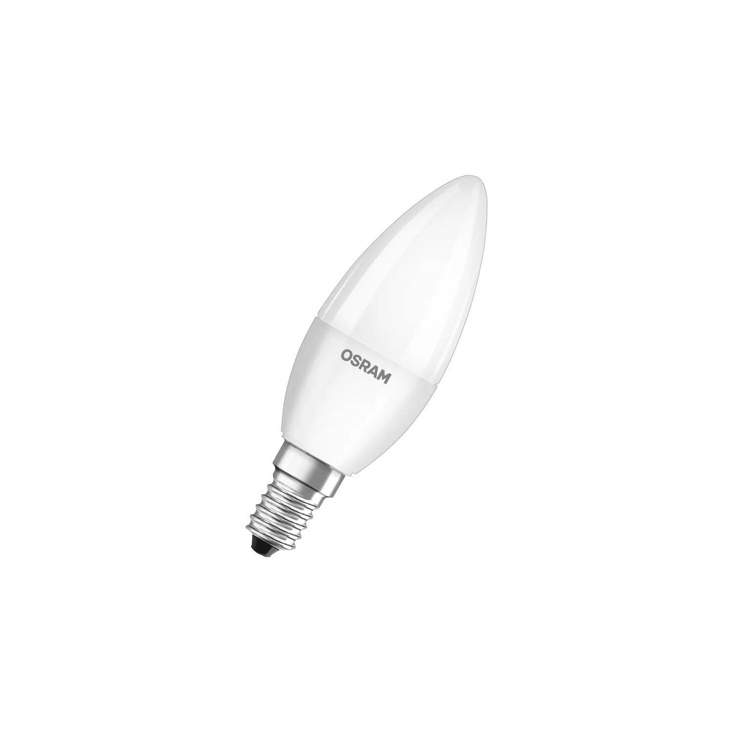 Ampoule LED E14 4.9W 470lm C37 OSRAM Parathom Value Classic 4052899326453 Blanc froid 6500K